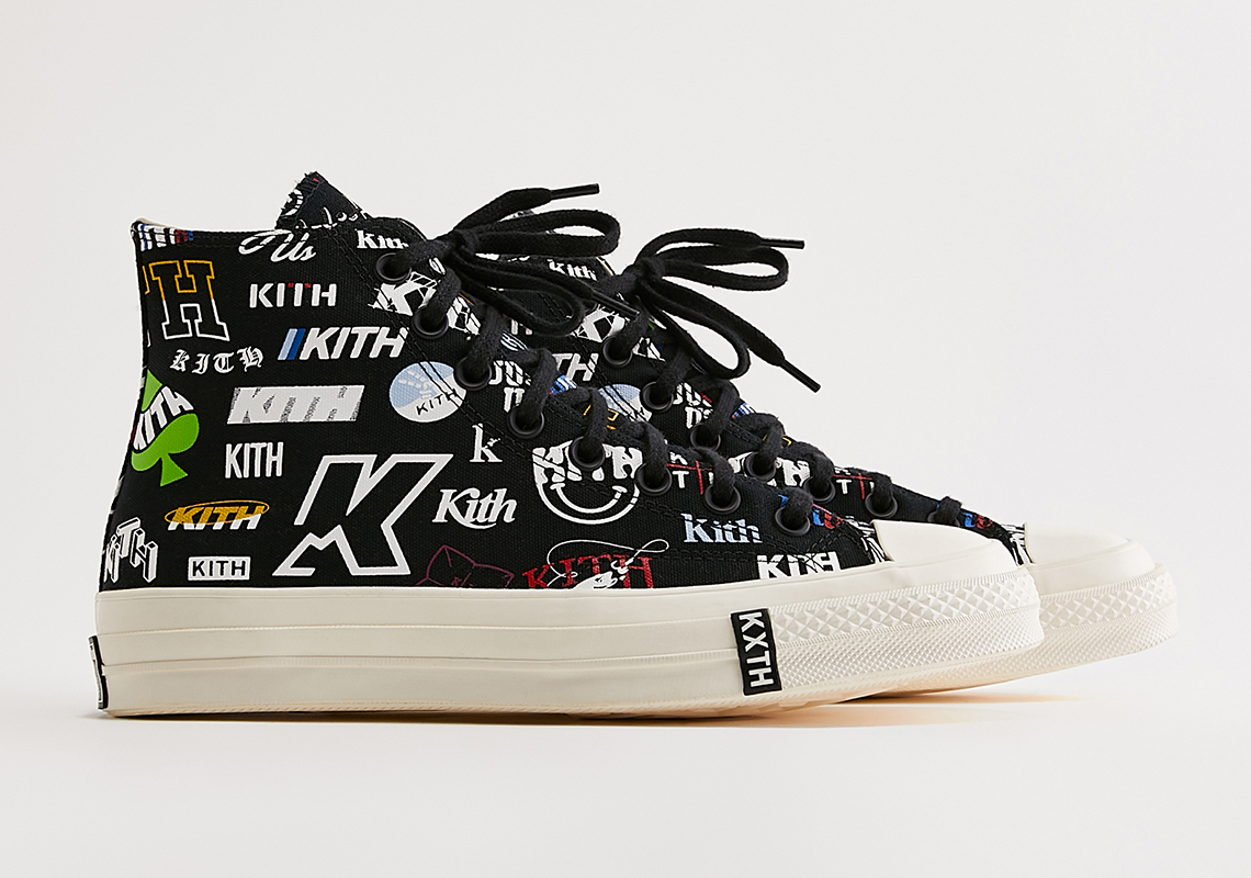 Kith Converse Chuck 70 10th Anniversary Logo Black 5 1