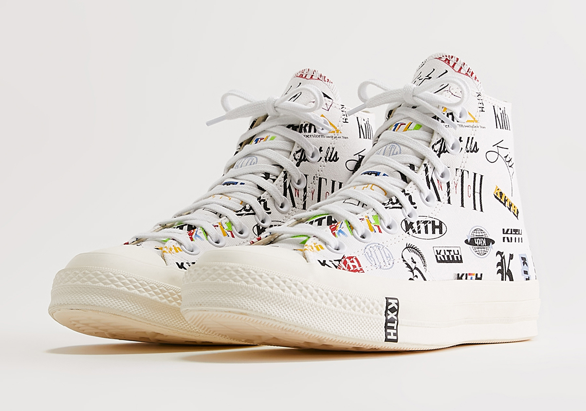 Kith Converse Chuck 70 10th Anniversary Logo White 1