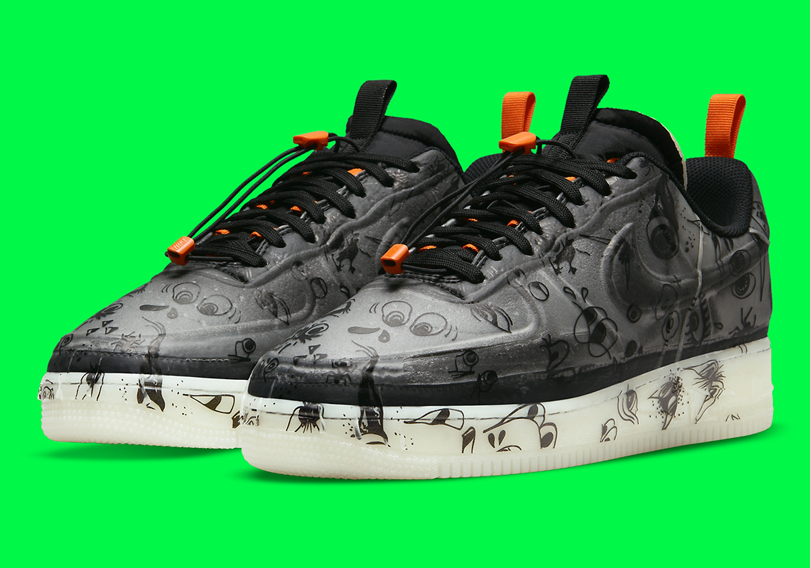 Nike Air Force 1 Experimental Halloween Dc8904 001 4