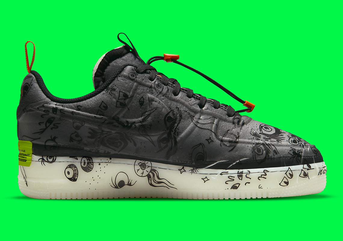 Nike Air Force 1 Experimental Halloween Dc8904 001 5