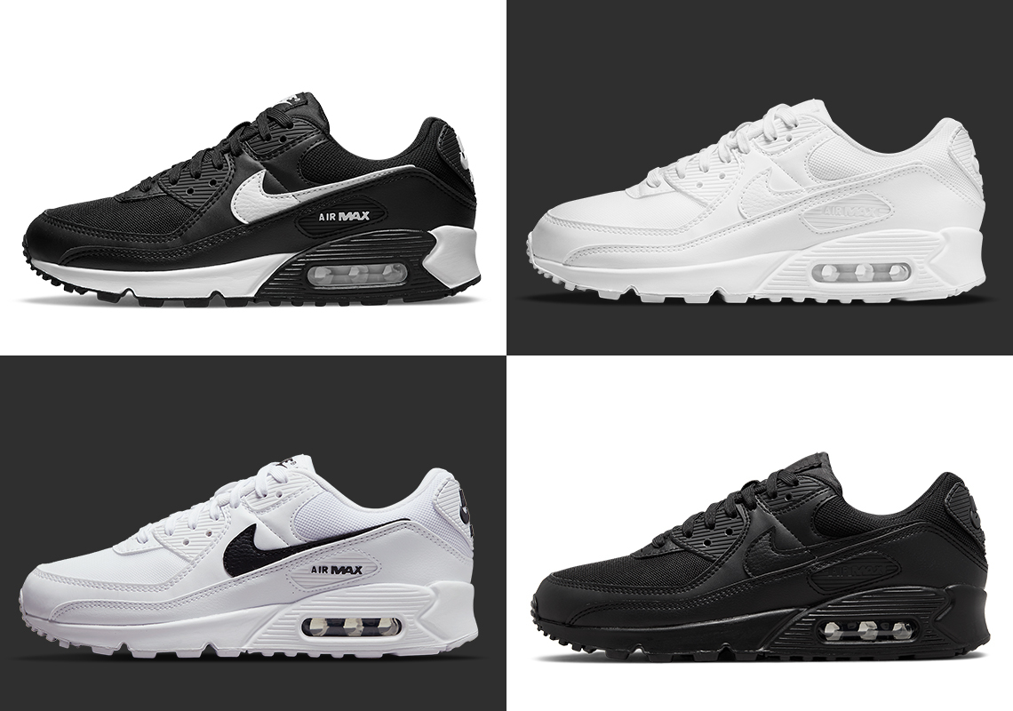 The Nike Air Max 90 Next Nature Strips Down To Essential "Black" And "White"