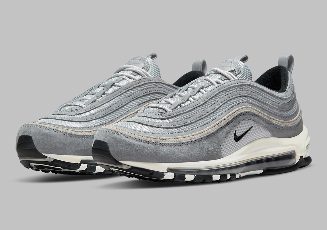 The Nike Air Max 97 Gets Covered In "Smoke Grey" And Silver