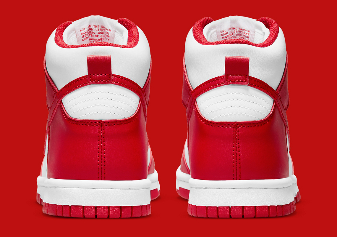 Nike Dunk High Gs University Red White Db2179 106 3