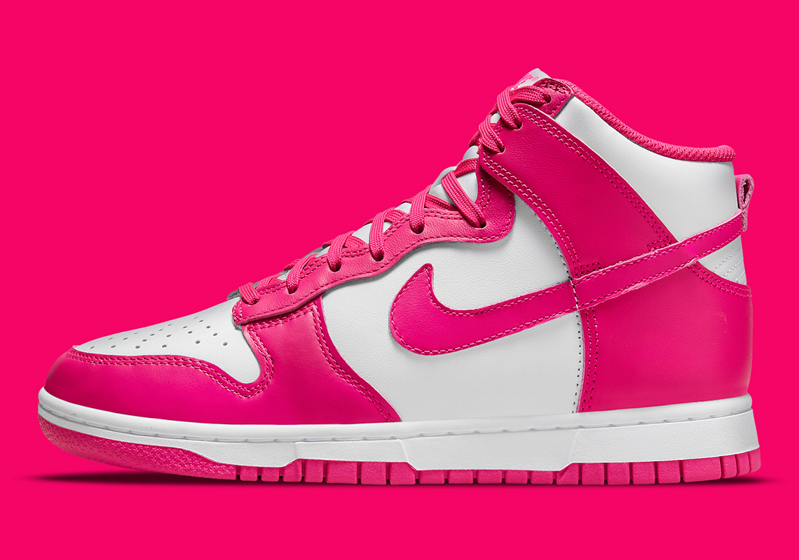 Nike Dunk High Pink Prime White Dd1869 110 5