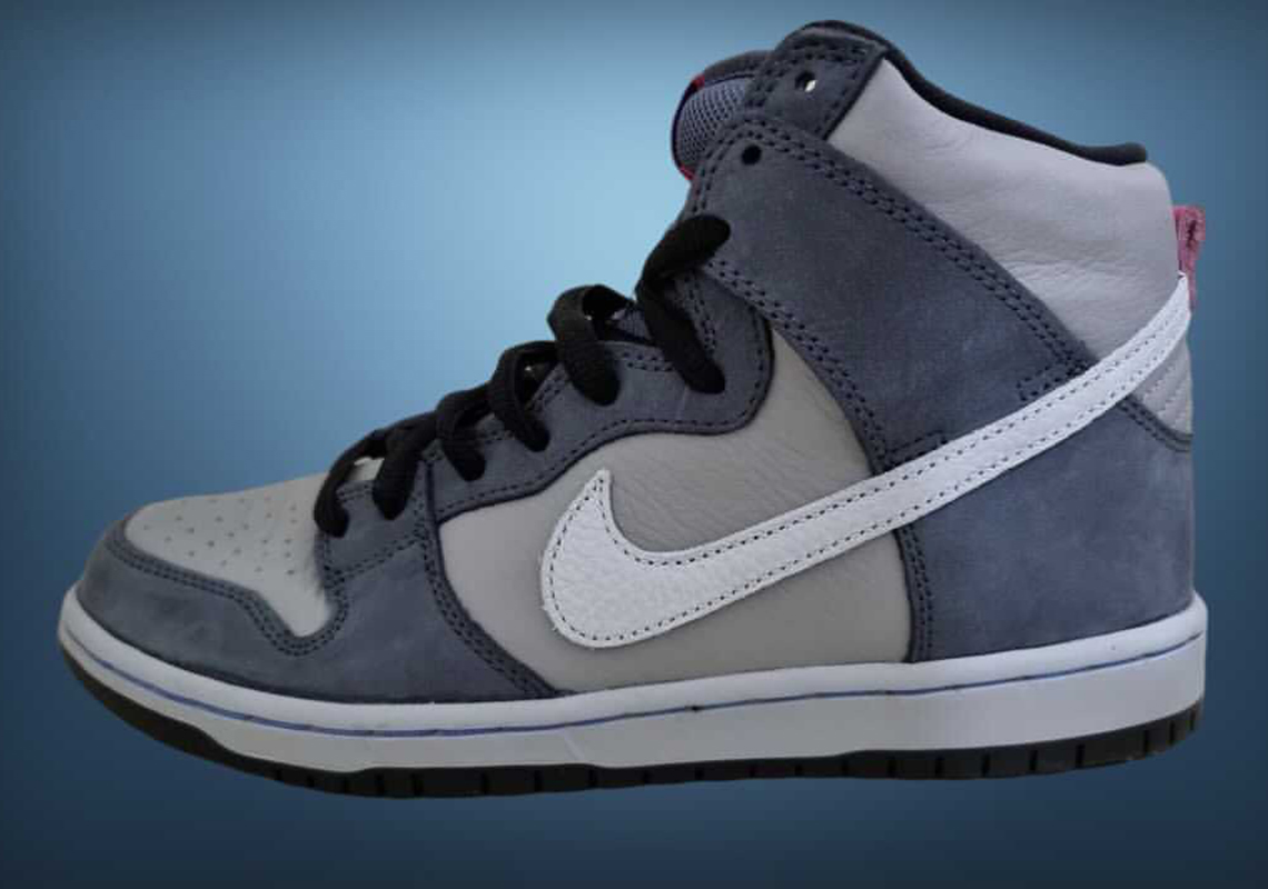 Nike SB Dips The Dunk High In “Medium Grey”