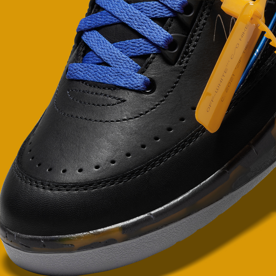 Off White Air Jordan 2 Low Black Dj4375 004 Official Images 2