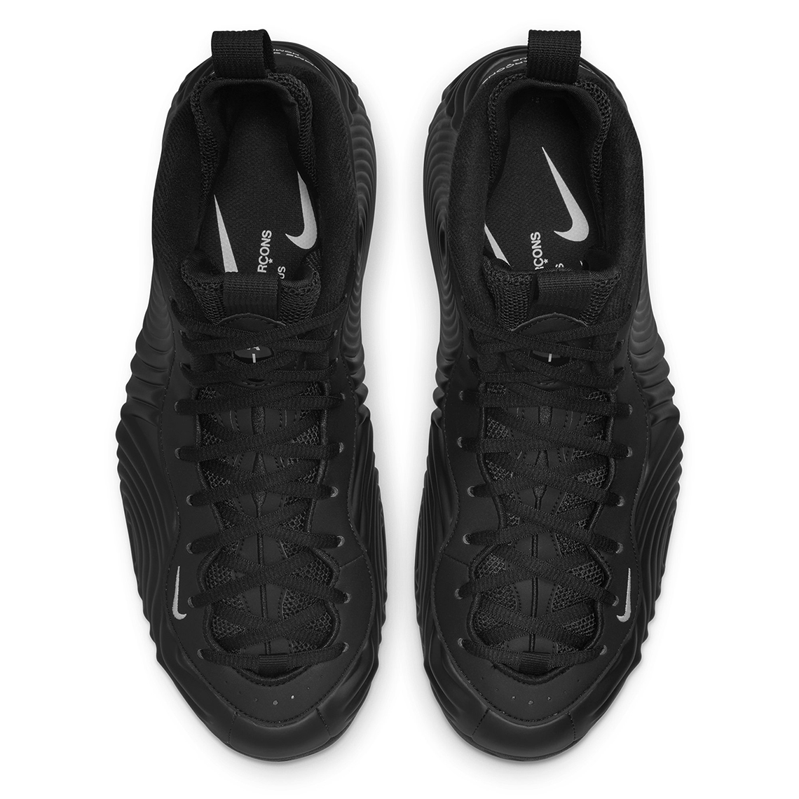 Comme Des Garcons Nike Air Foamposite One Black 4