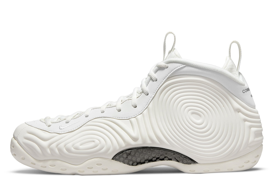 Comme Des Garcons Nike Air Foamposite One White 3