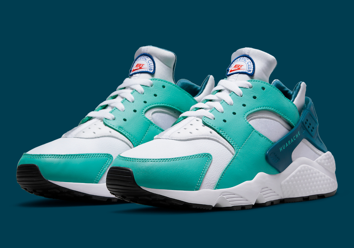 Aqua Tones Animate The Nike Air Huarache “Athletic Club”