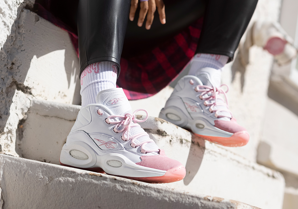 Reebok Question Mid Pink Toe Release Date 2