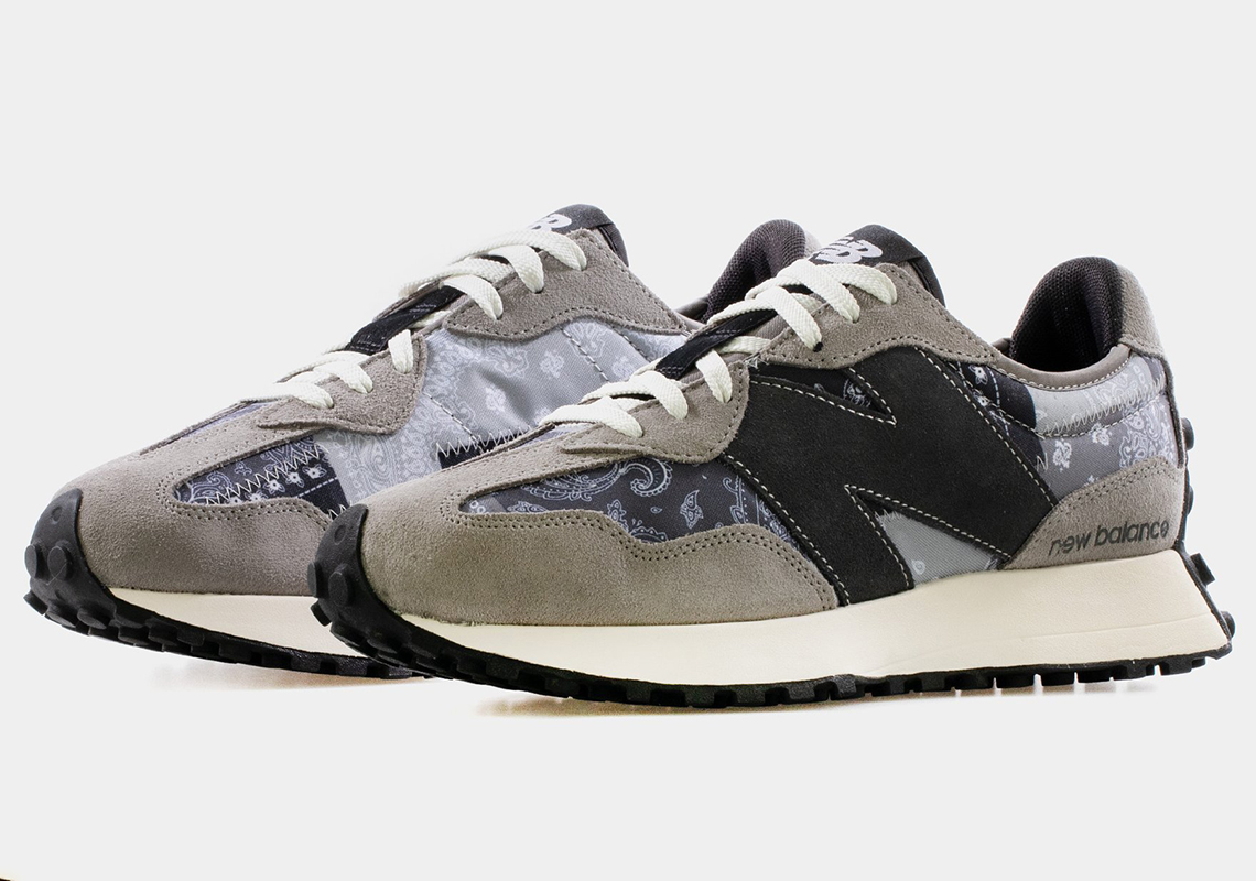 Shoe Palace New Balance 327 Grey Ms327spg 1