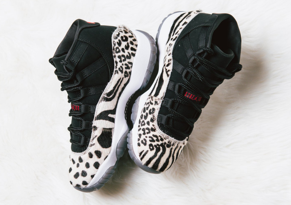 Wmns Air Jordan 11 Animal Instinct Ar0715 010 2