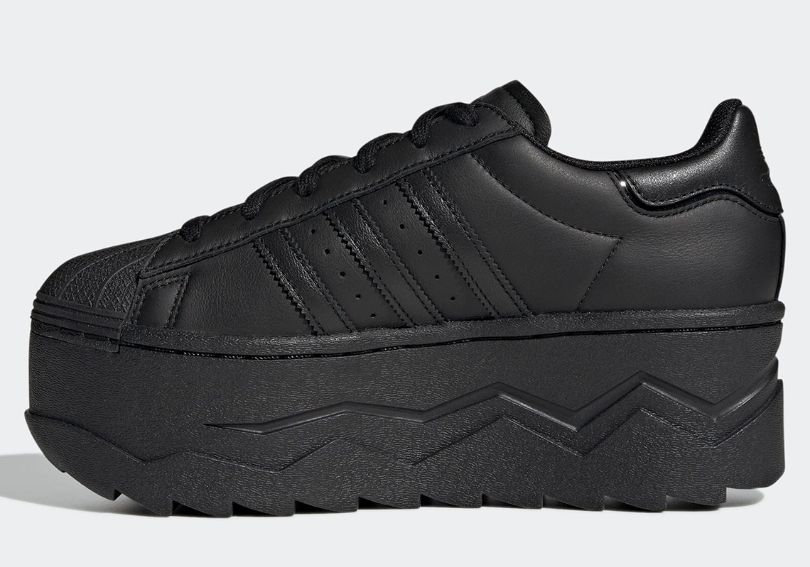 Adidas Superstar Platform Black Gz9126 5