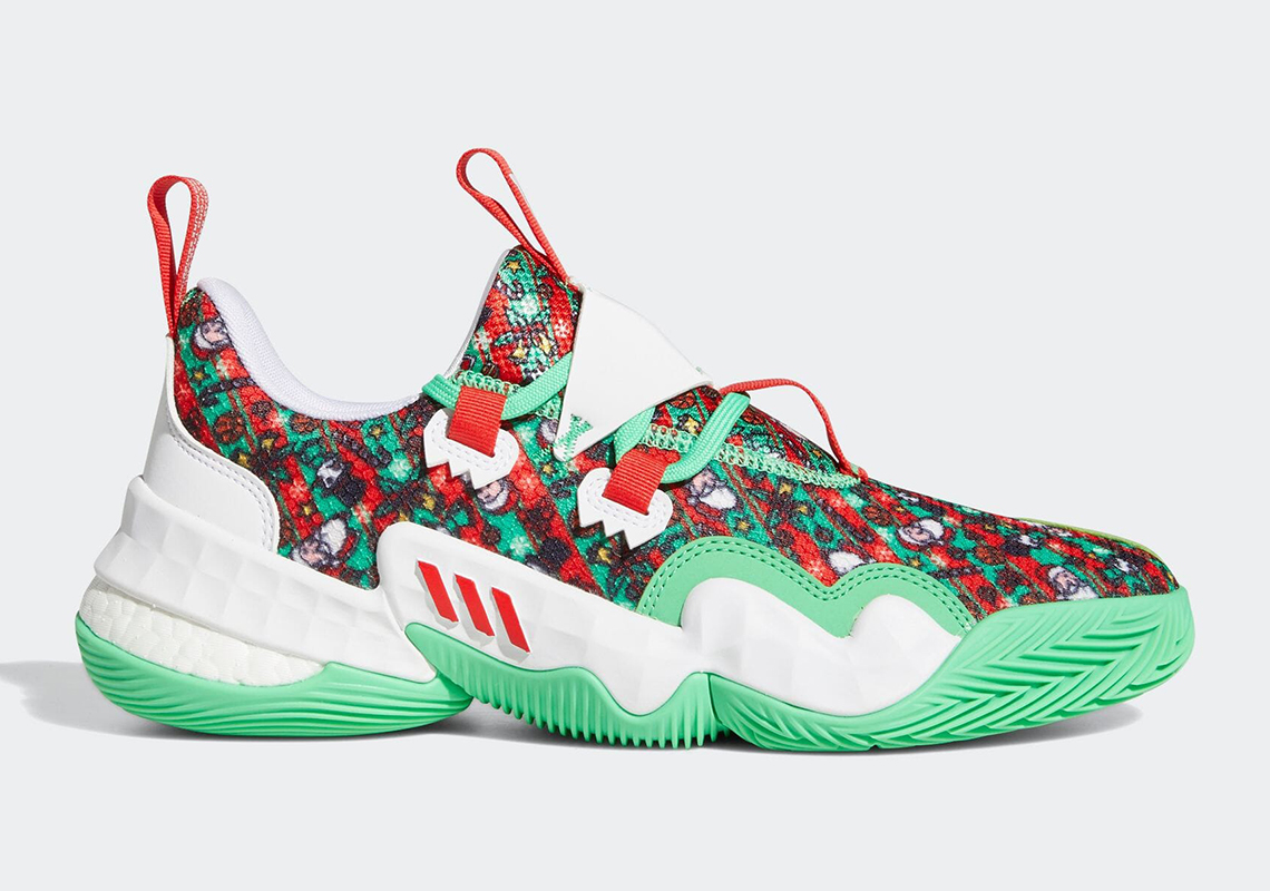 Adidas Trae Young 1 Christmas Gy0305 4