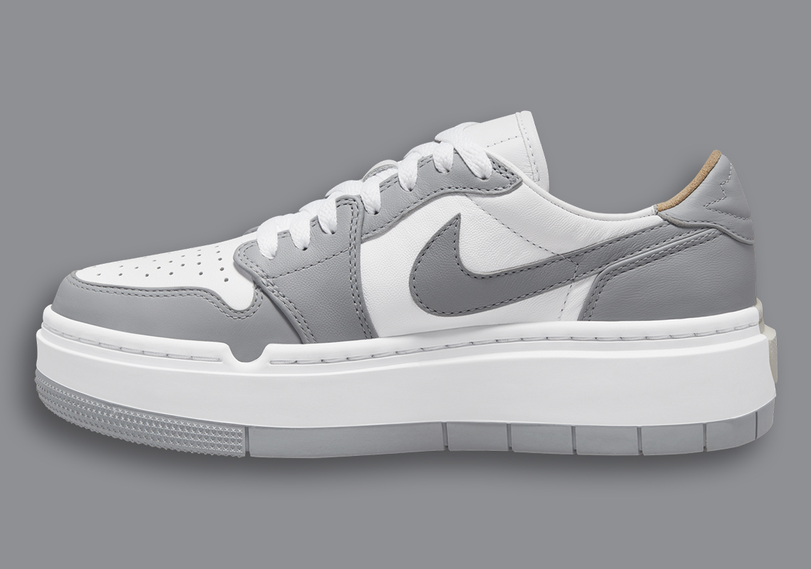 Air Jordan 1 Low Lv8d Grey White 1