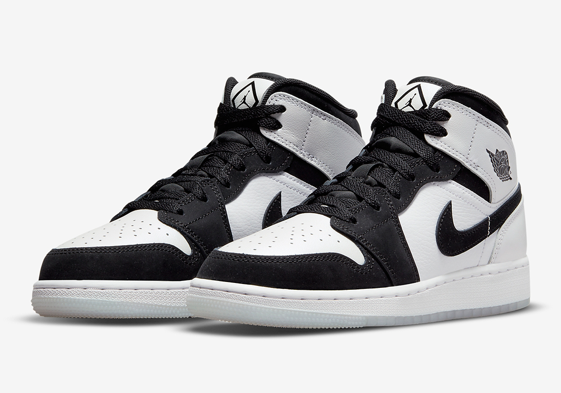 This Air Jordan 1 Mid "Diamond" Recalls MJ's Baseball Days