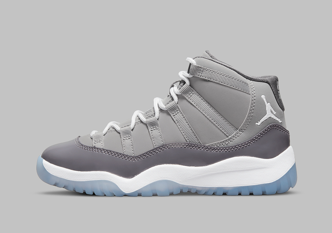 Air Jordan 11 Xi Ps Cool Grey 378039 005 6