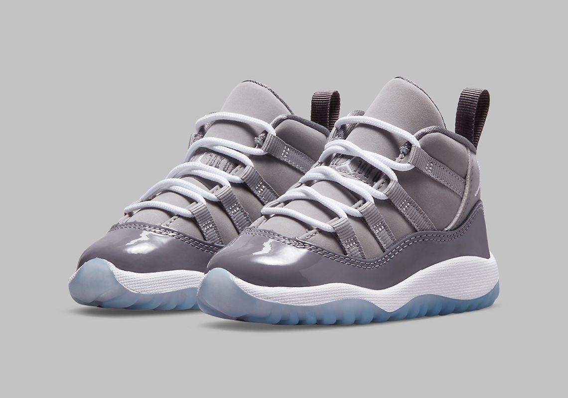 Air Jordan 11 Xi Td Cool Grey 378040 005 6