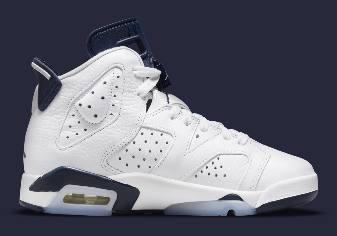 Air Jordan 6 Gs Midnight Navy Official Images 384665 141 8