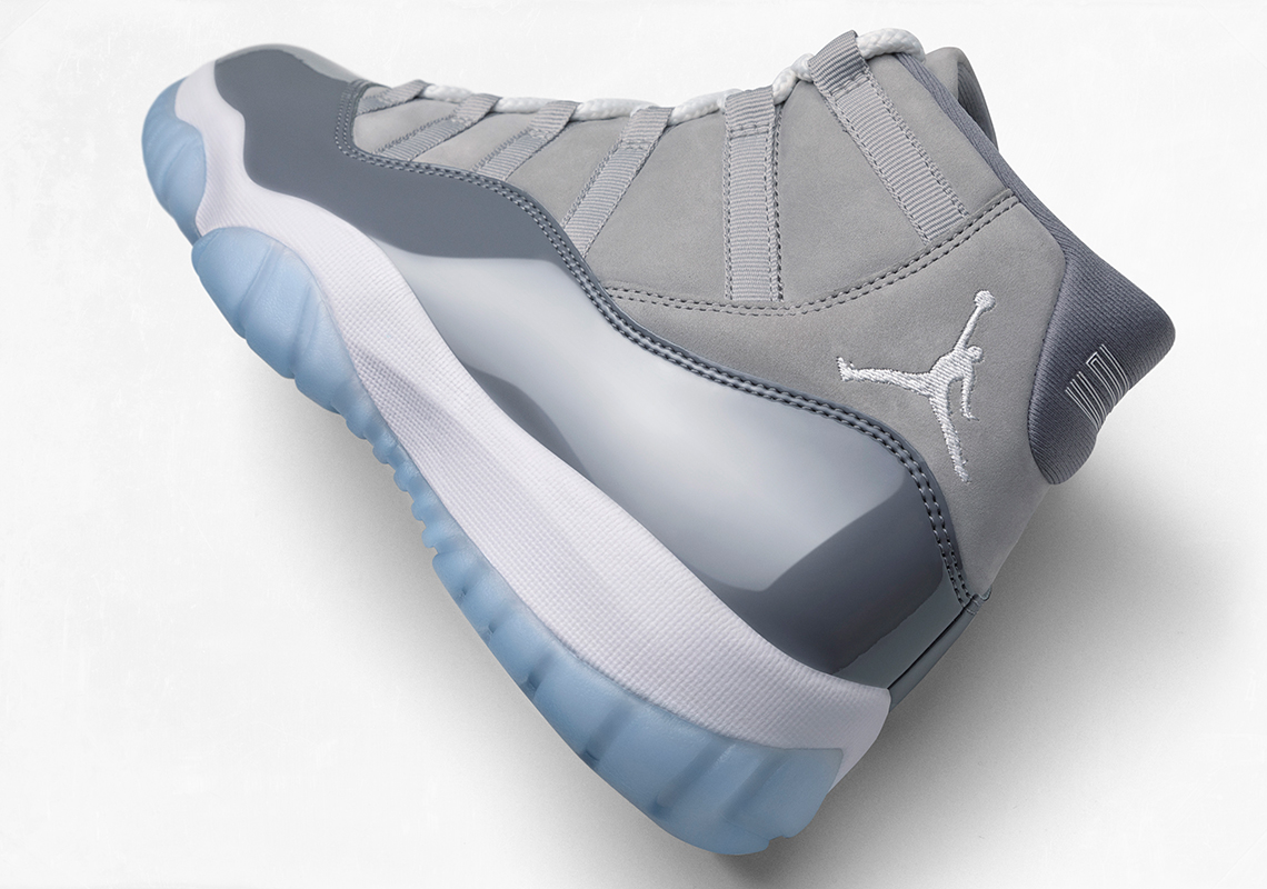 Air Jordan Xi 11 Cool Grey 2021 Official Photos 1