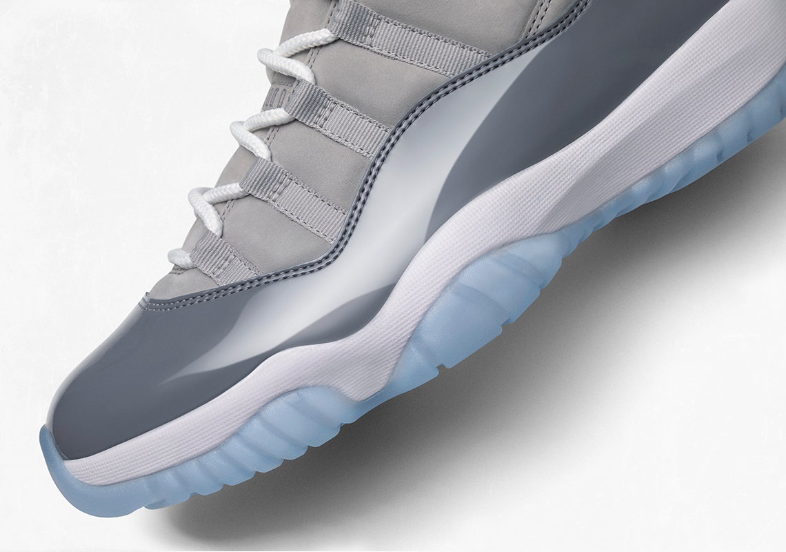 Air Jordan Xi 11 Cool Grey 2021 Official Photos 3