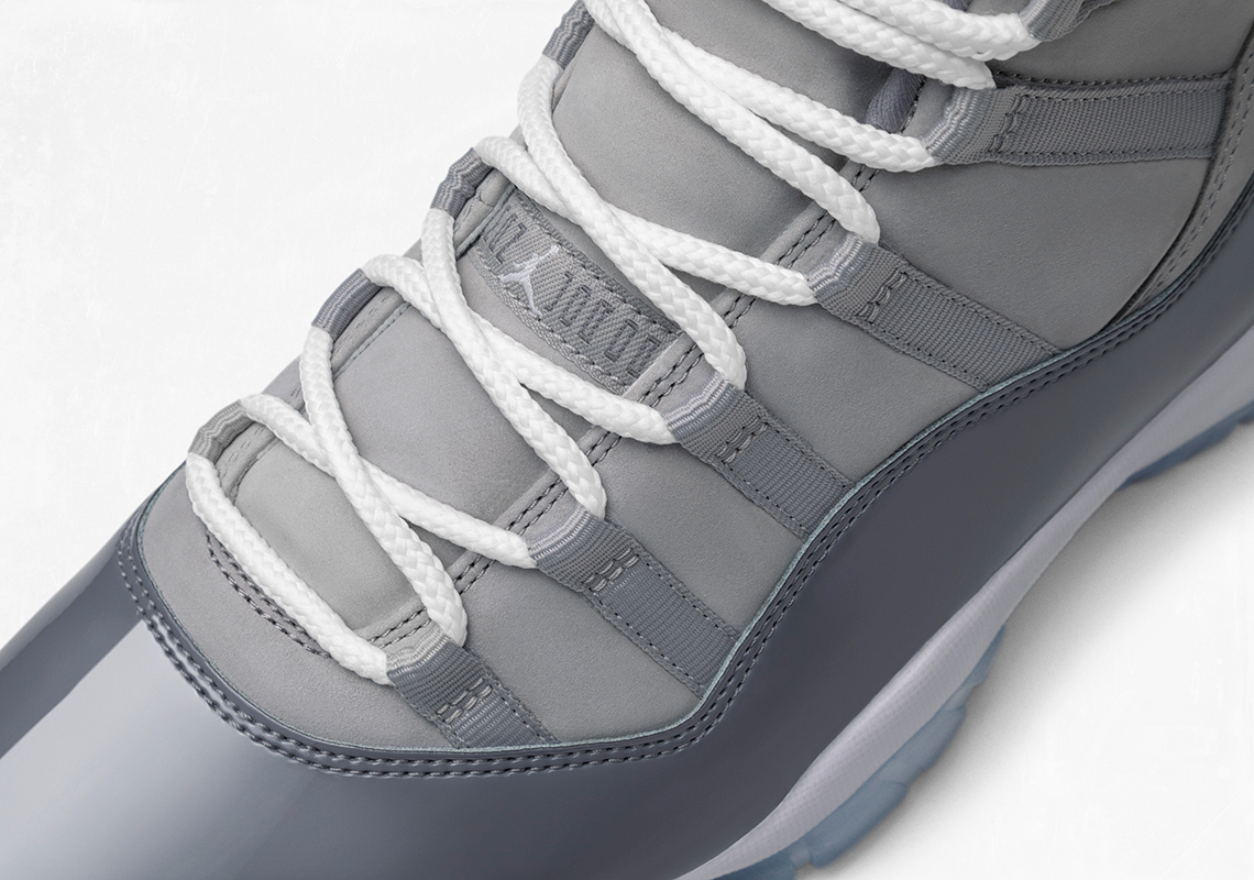 Air Jordan Xi 11 Cool Grey 2021 Official Photos 4