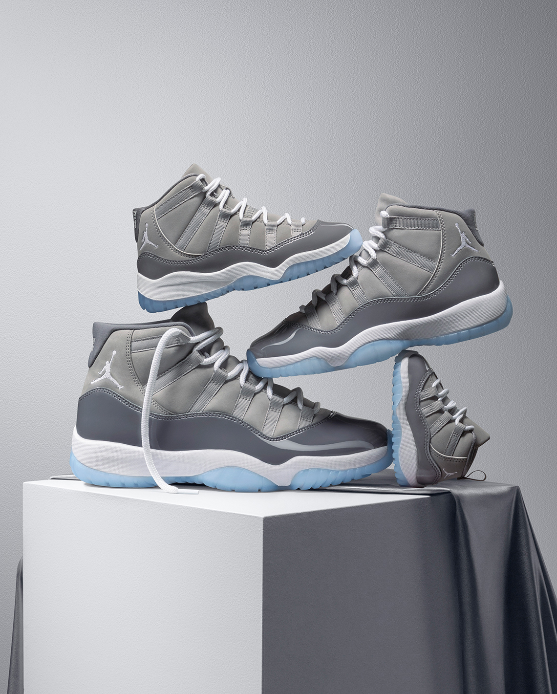 Air Jordan Xi 11 Cool Grey 2021 Official Photos 6