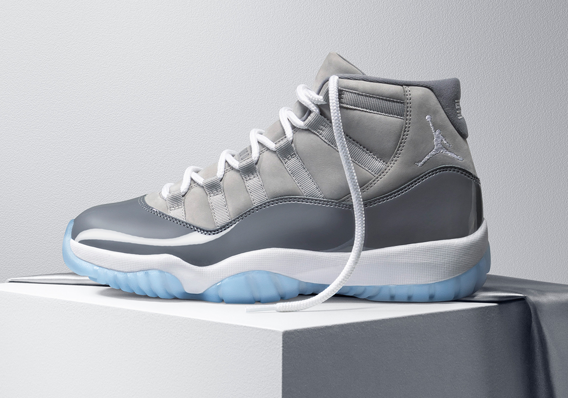 Air Jordan Xi 11 Cool Grey 2021 Official Photos 7