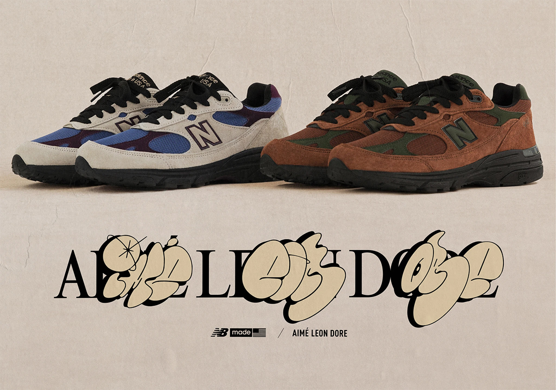 Raffles Open For Aimé Leon Dore's New Balance 993 "Beef & Broccoli" And More