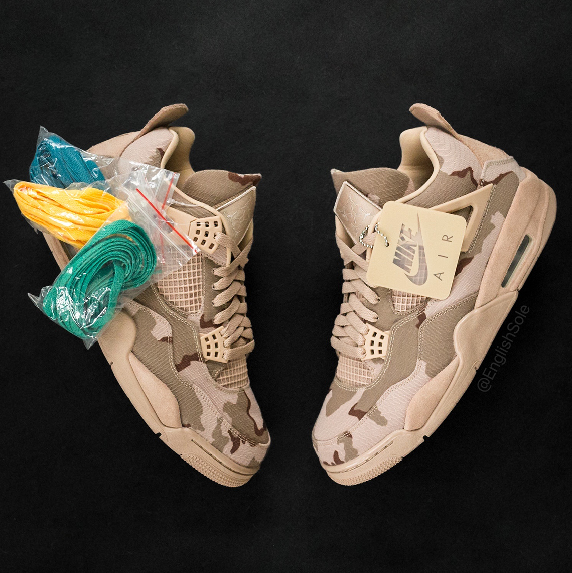 Aleali May Jordan 4 Camo 5