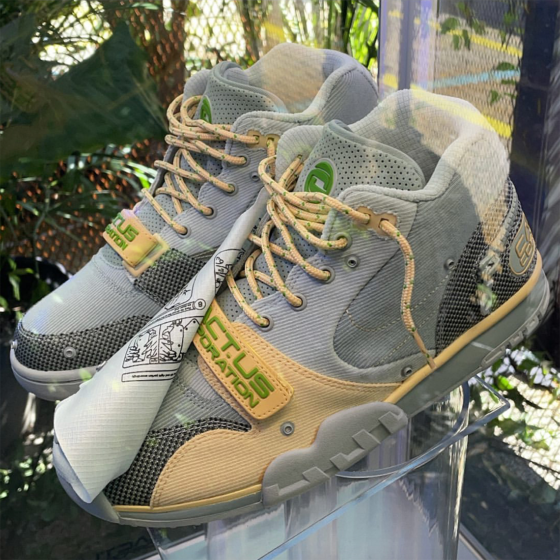 Cactus Jack Travis Scott Nike Air Trainer 1 Chlorophyll