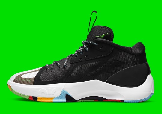 The Jordan Zoom Separate Wows With Multi-colored Soles