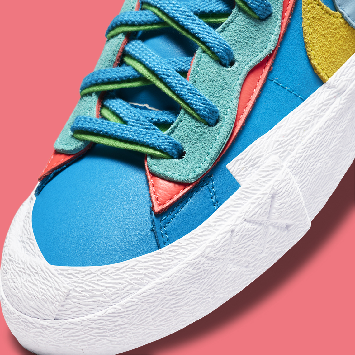 Kaws Sacai Nike Blazer Low Dm7901 400 Official Images 12 1