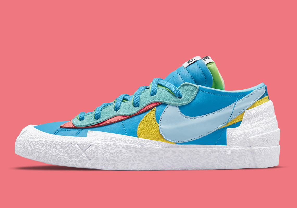 Kaws Sacai Nike Blazer Low Dm7901 400 Official Images 6