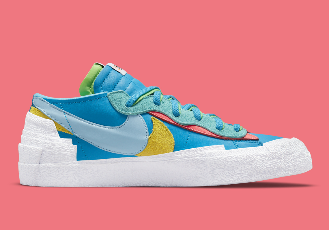 Kaws Sacai Nike Blazer Low Dm7901 400 Official Images 8