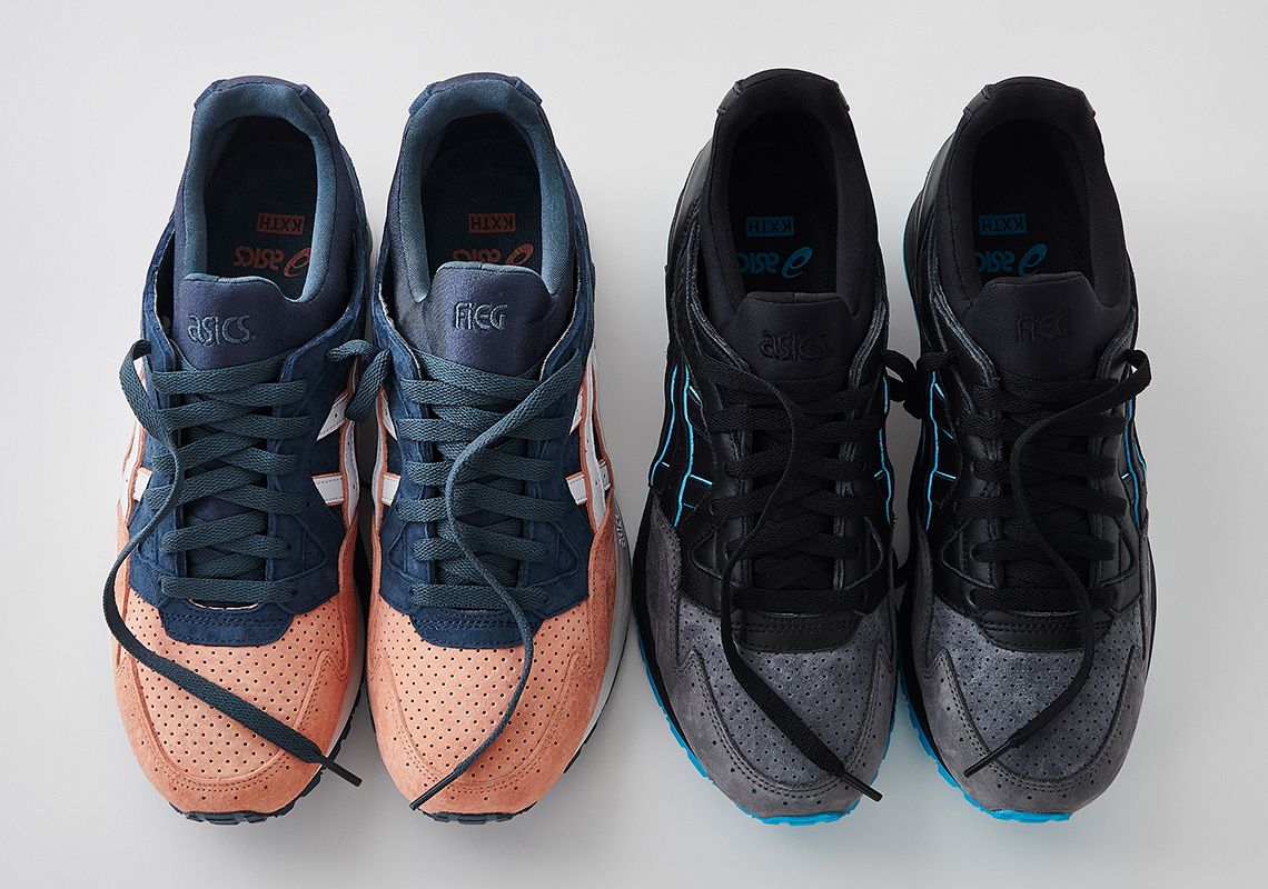 Kith Asics Gel Lyte V Salmon Toe Leatherback Release Date 2