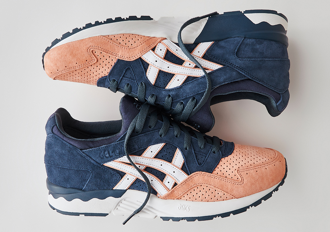 Kith Asics Gel Lyte V Salmon Toe Release Date 3