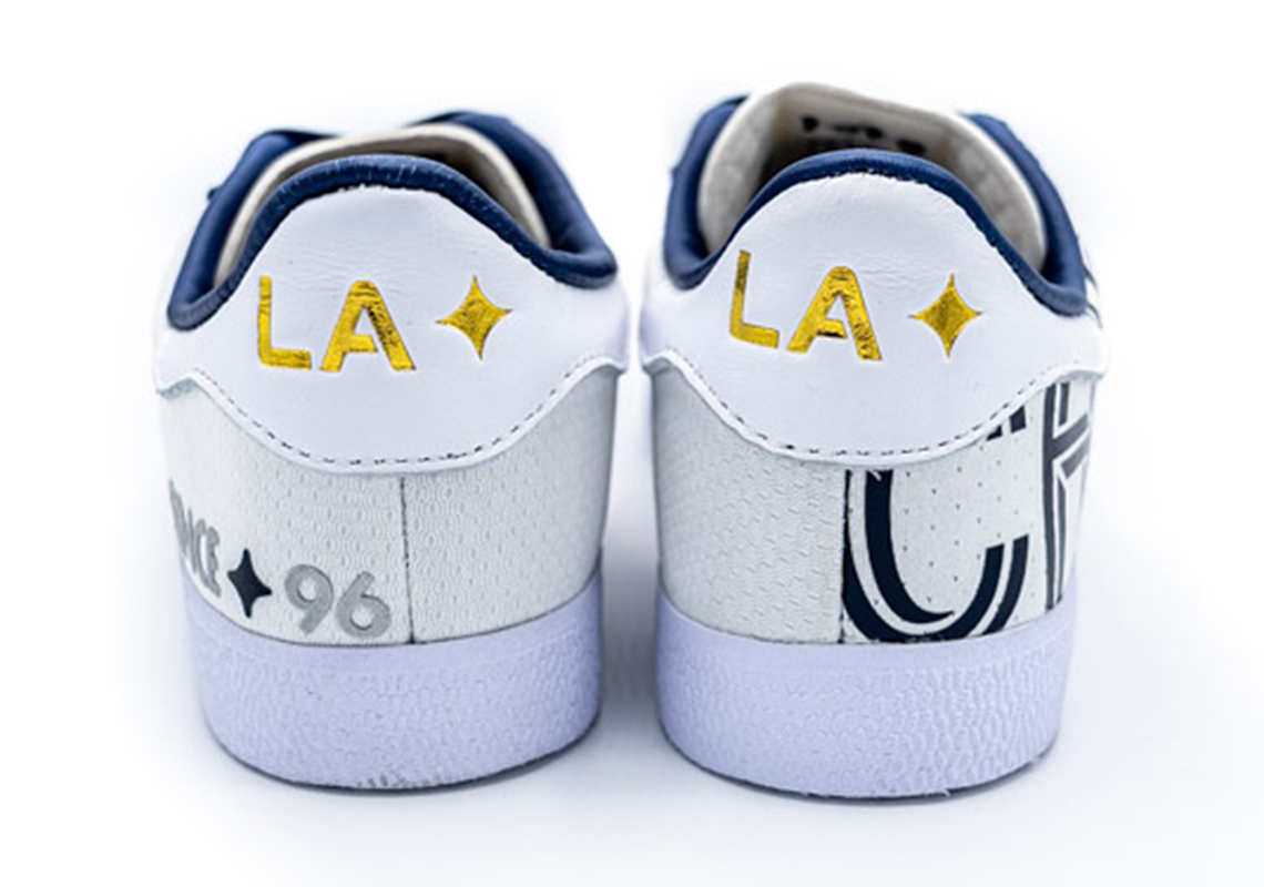 La Galaxy Adidas Gazelle Custom Creators Club 1