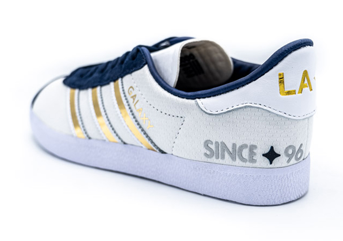 La Galaxy Adidas Gazelle Custom Creators Club 2