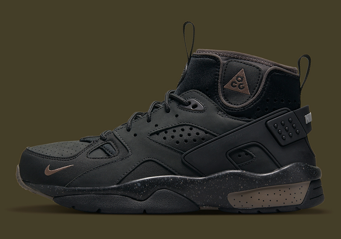 Nike Acg Air Mowabb Off Noir Olive Green Black Dm0840 001 1