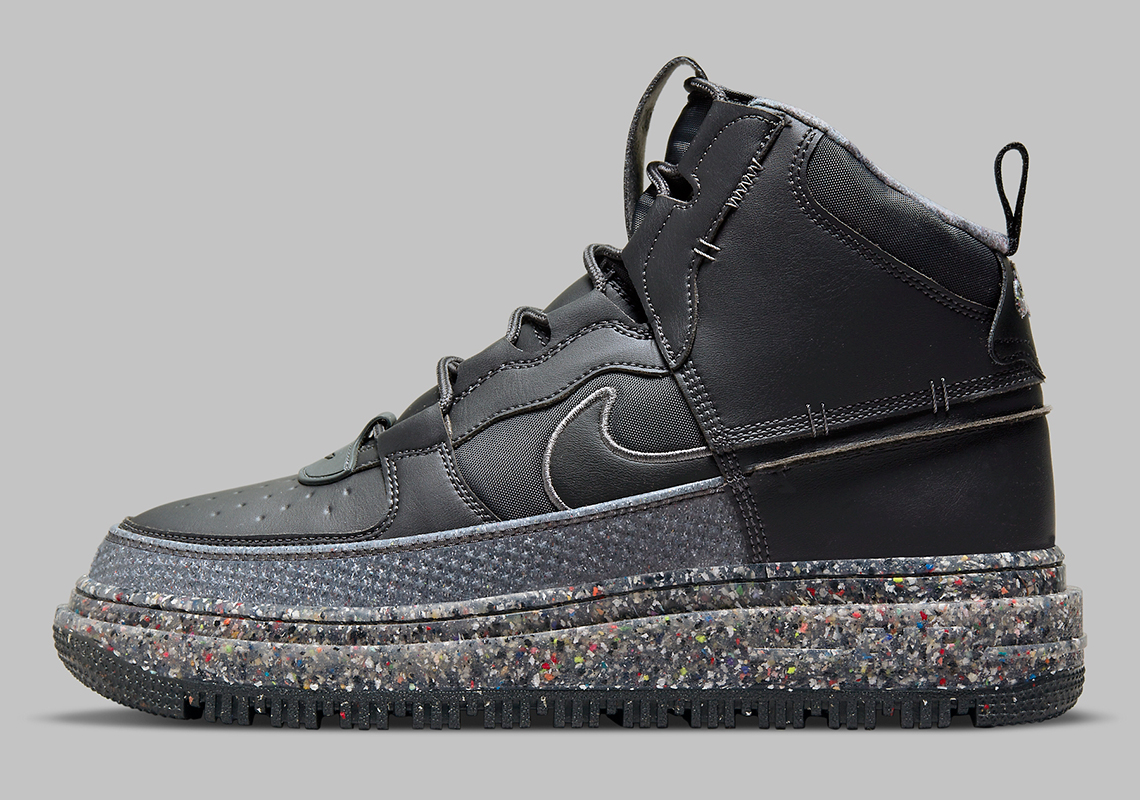 Nike Air Force 1 Boot Crater Dark Smoke Grey Black Smoke Grey Dd0747 001 5