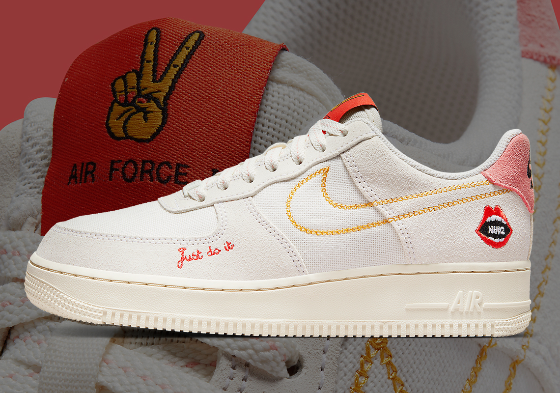 This Women's Nike Air Force 1 Low Spreads Peace