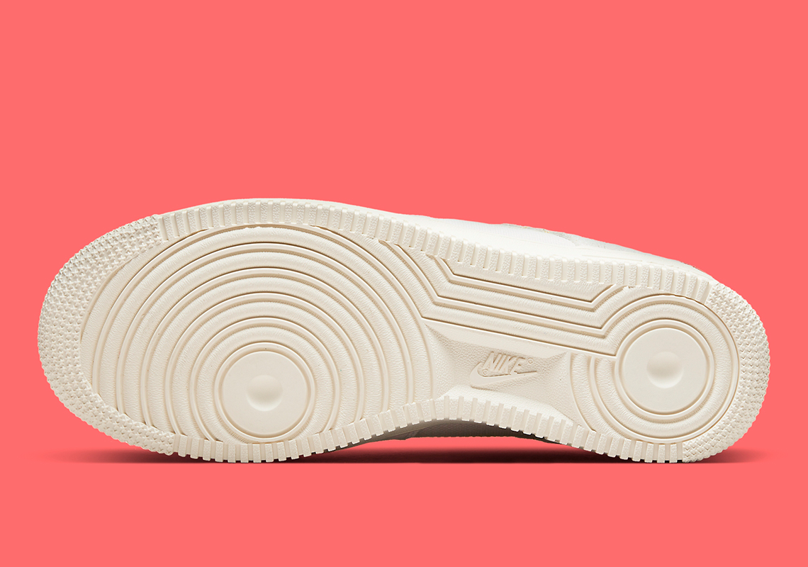 Nike Air Force 1 Low Womens Sail Crimson 2021 9