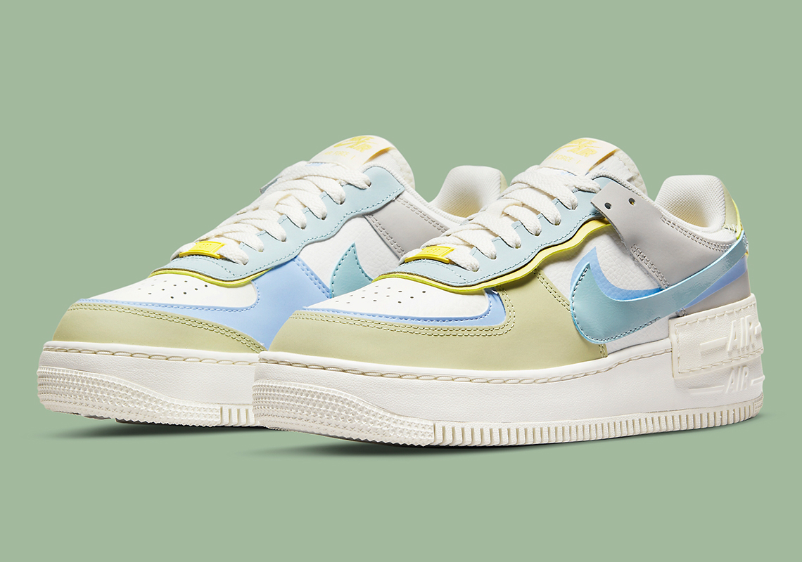 The Nike Air Force 1 Shadow Springs Forward In Pastels