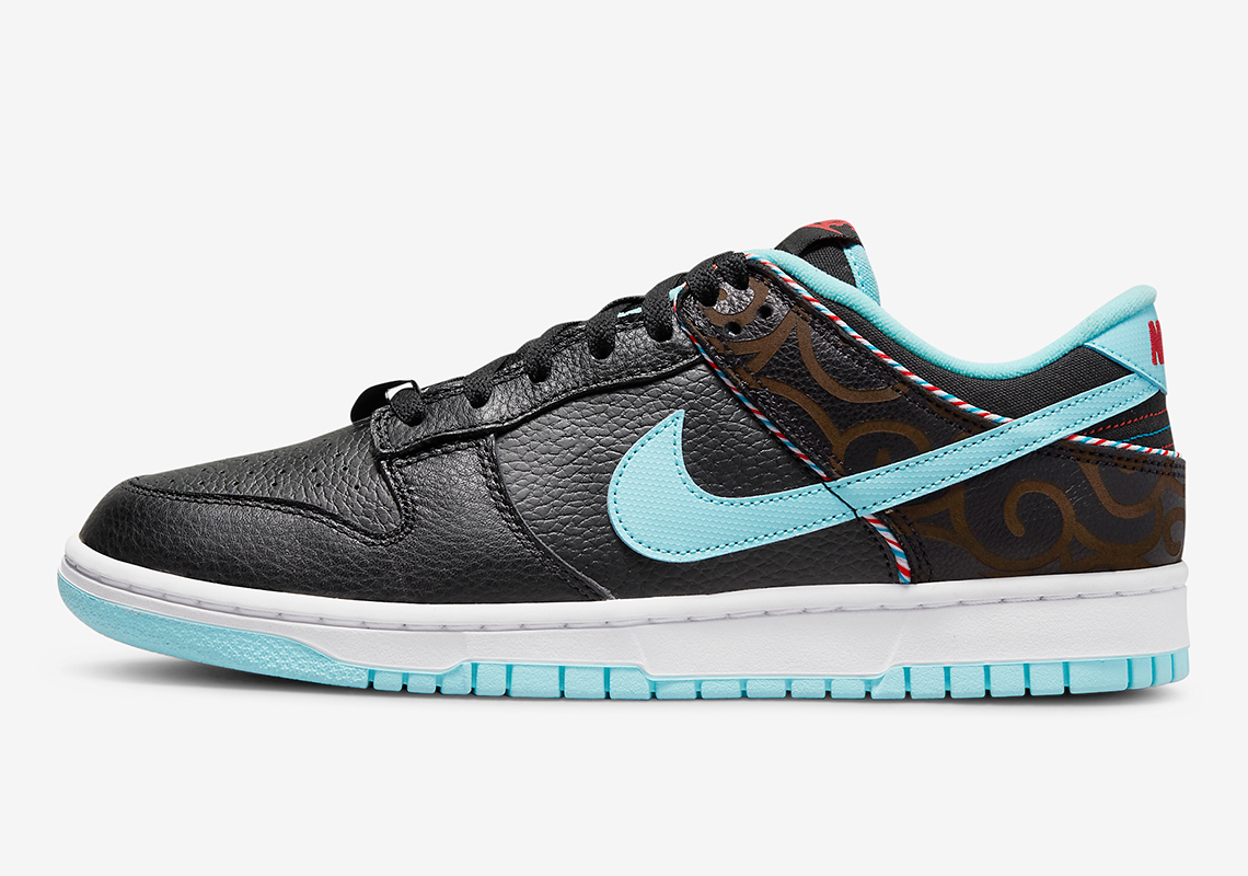 Nike Dunk Low Barbershop Black Dh7614 001 2