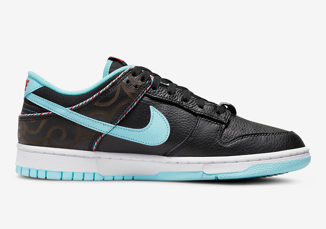 Nike Dunk Low Barbershop Black Dh7614 001 6