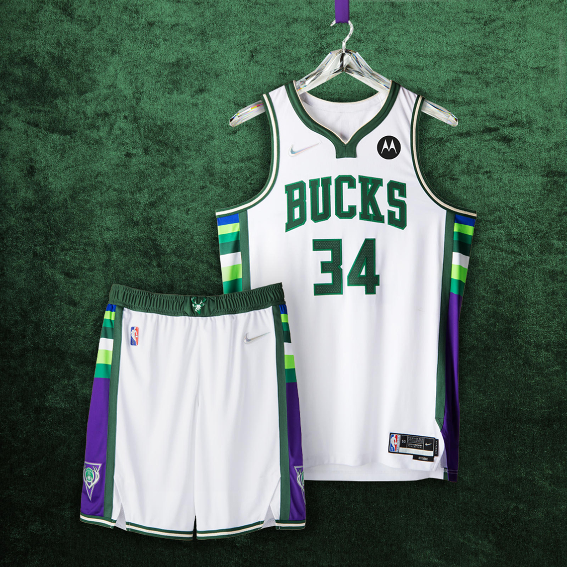 Nike Nba City Edition Milwaukee Bucks 2021 2022