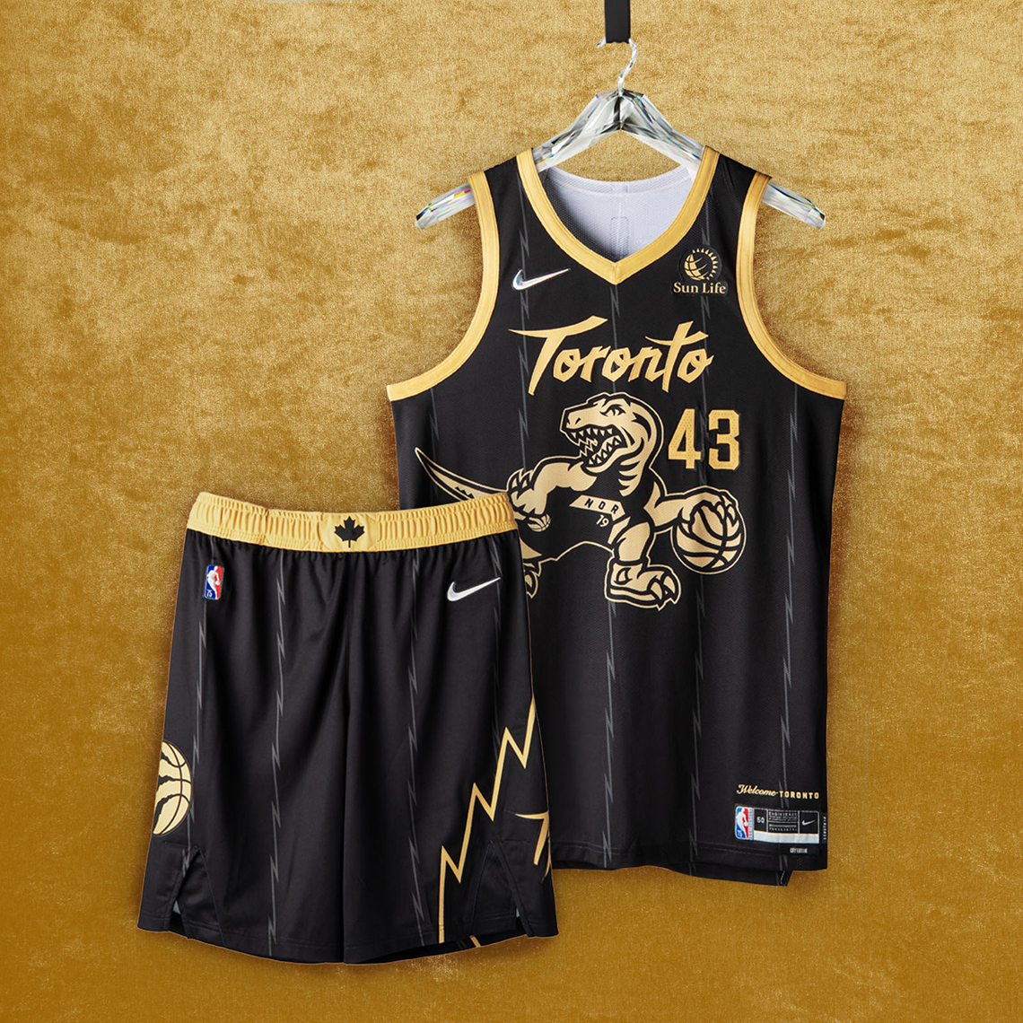 Nike Nba City Edition Toronto Raptors 2021 2022