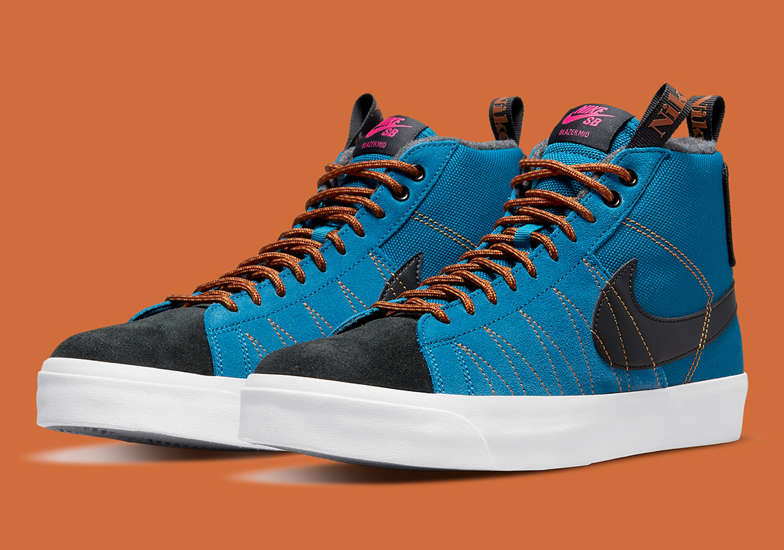 Nike Sb Blazer Mid Acclimate Blue Dc8903 400 1