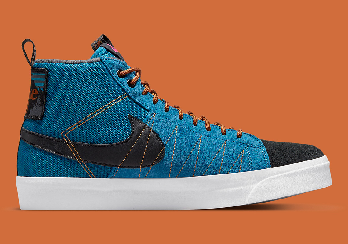 Nike Sb Blazer Mid Acclimate Blue Dc8903 400 2